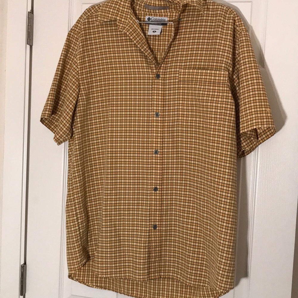 Yellow Plaid Button Down